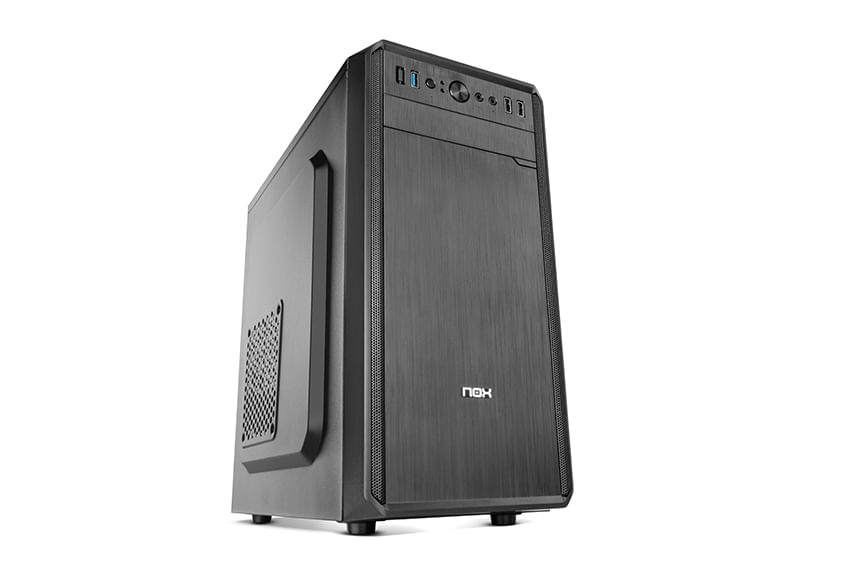 CAJA MINITORRE/MICRO-ATX NOX LITE030 500W USB3.0 NEGRA - miniatura 4