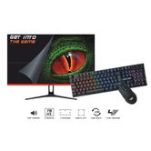 PACK MONITOR 22" HDMI VGA KEEP OUT GAMING XGM22KITv2 FHD 75Hz 4ms COM MOUSE E TECLADO GAMING