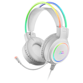 Auriculares MARS GAMING MHRGB PC/PS4/PS5/XBOX Branco