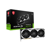 TARJETA GRAFICA MSI NVIDIA RTX 4070 TI VENTUS 3X E OC | 12GB | GDDR6X