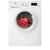 LAVADORA CARGA FRONTAL AEG LFA5I82WRE 8 KG 1200 RPM A BLANCO CON TAPA DESMONTABLE