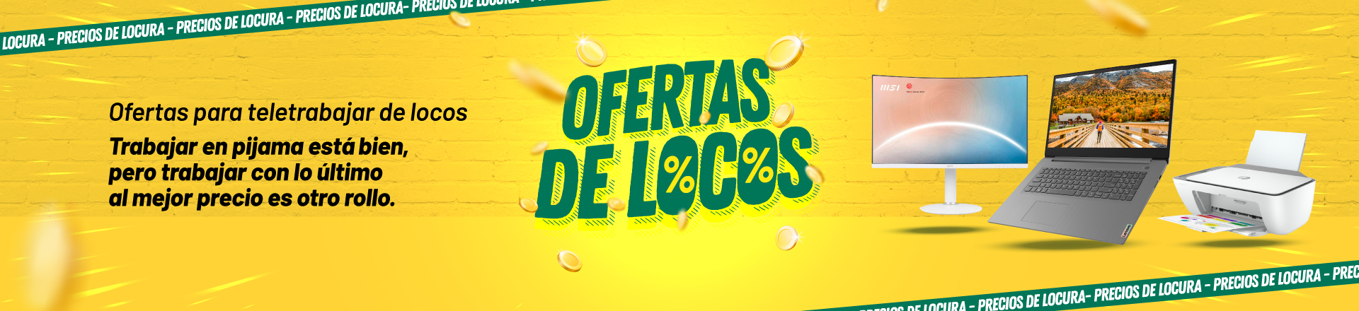 OFERTAS PARA TELETRABAJAR DE LOCOS