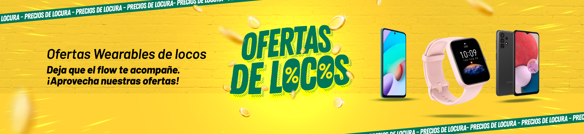 OFERTAS WEARABLES DE LOCOS