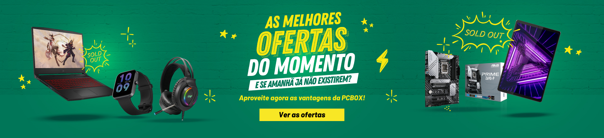 as melhores ofertas do momento